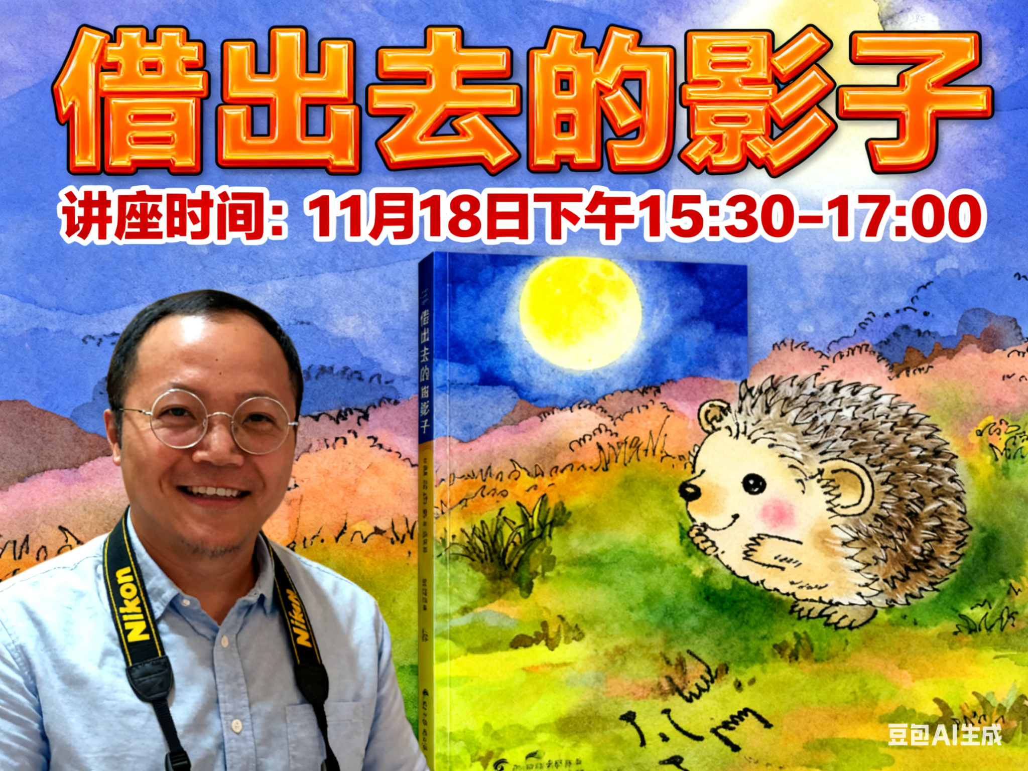 与作家面对面！《借出去的影子》创作分享会