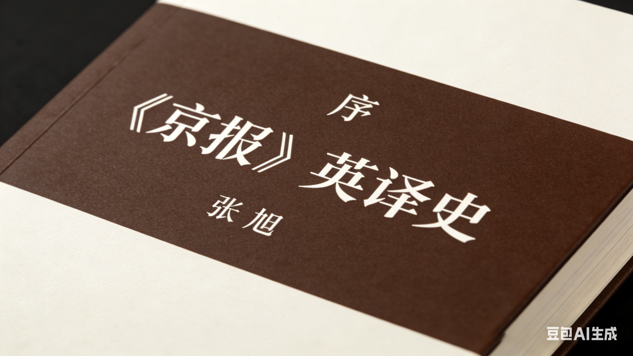 专家荐读 | 张旭：序《<京报>英译史》