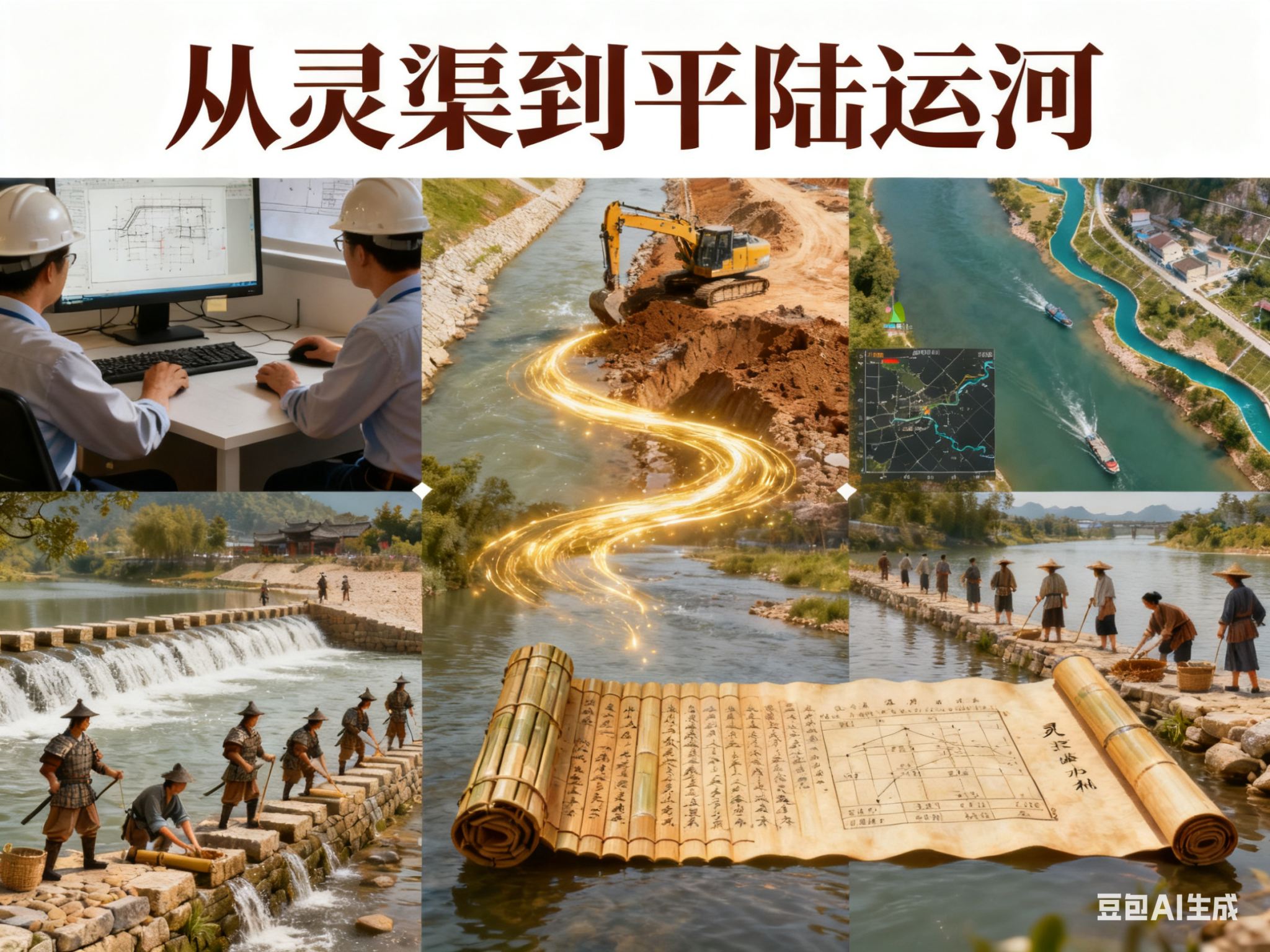 展览 | 图书馆举办“从灵渠到平陆运河”影像展